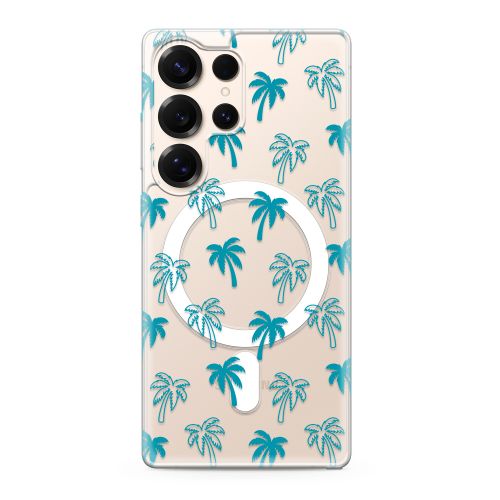 Futrola silikonska print MagSafe za Samsung S938 Galaxy S25 Ultra 5G palm (MS).