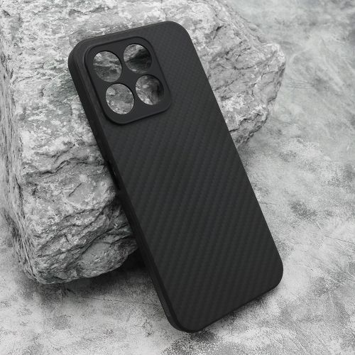 Silikonska futrola CARBON LIGHT za Huawei Honor X8c crna (MS).