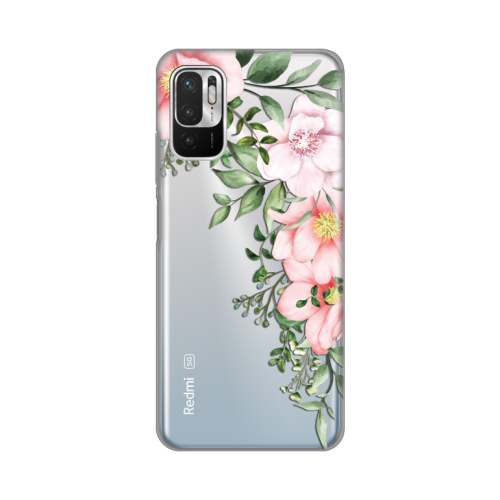 Silikonska futrola print Skin za Xiaomi Redmi Note 10 5G Gentle Rose Pattern.