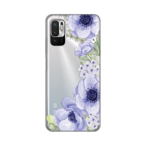 Silikonska futrola print Skin za Xiaomi Redmi Note 10 5G Blue Roses.