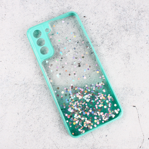 Futrola Frame Glitter za Samsung G996B Galaxy S21 Plus 5G mint.