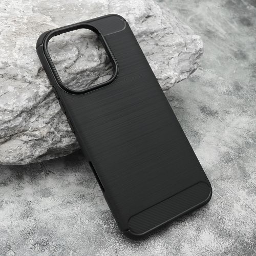 Silikonska futrola BRUSHED za Huawei Honor 400 Lite crna (MS).