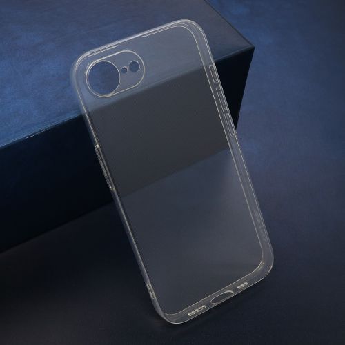 Silikonska futrola CLEAR STRONG za iPhone 16e providna (MS).