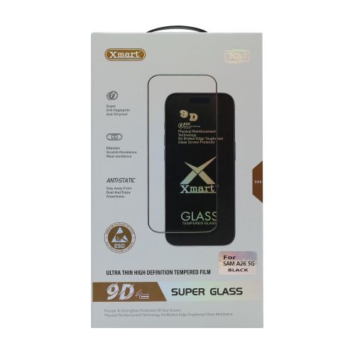 Staklena folija glass X mart 9D za Samsung A166 Galaxy A16 5G/A266 Galaxy A26 5G (MS).