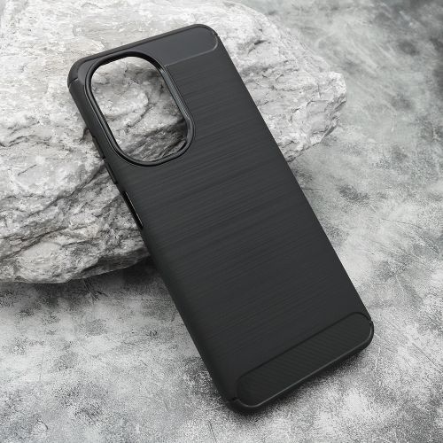 Silikonska futrola BRUSHED za Xiaomi Redmi A5 4G crna (MS).