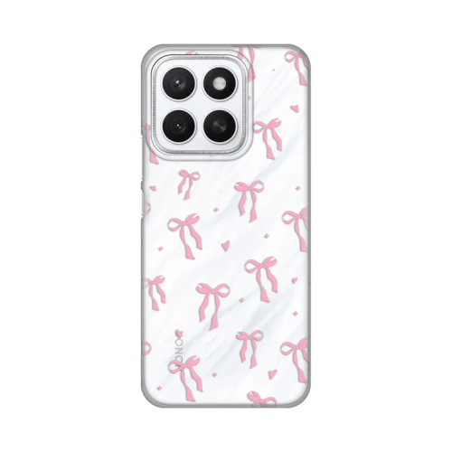 Silikonska futrola print Skin za Huawei Honor X8c Cute Bow.