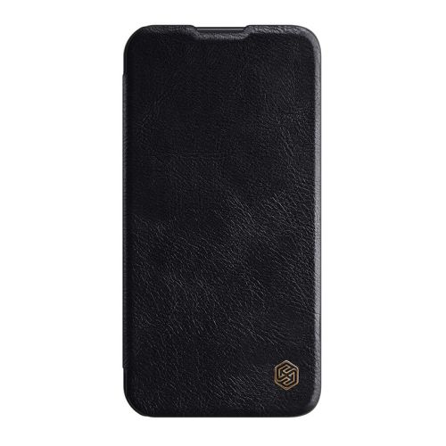 Futrola Nillkin Qin Pro za iPhone 15 crna (MS).