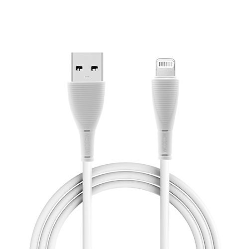 USB data kabl Moxom CC-63 FAST za Iphone lightning 1m beli (MS).