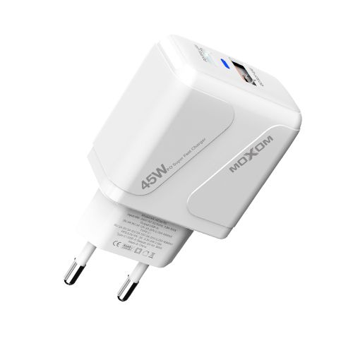 Kuciste punjaca Moxom MX-HC98 PD/PPS 45W belo (MS).