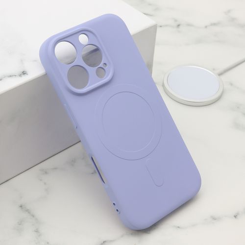 Futrola VELVET TOUCH MagSafe za iPhone 16 Pro (6.3) ljubicasta (MS).