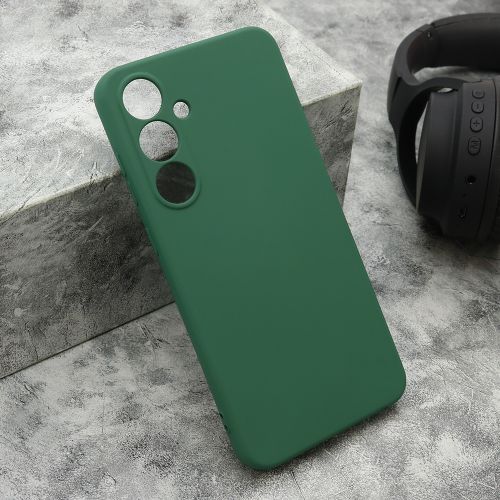 Futrola VELVET TOUCH za Samsung S721B Galaxy S24 FE tamno zelena (MS).