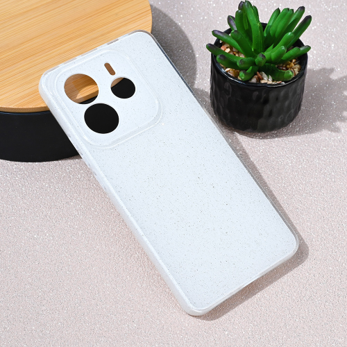 Futrola Sparkle Dust za Xiaomi Redmi Note 14 5G bela.