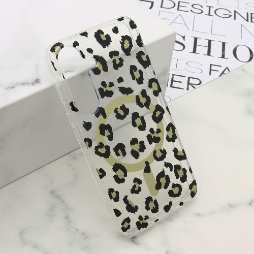Futrola LEOPARD MagSafe za Samsung S931 Galaxy S25 5G crna (MS).