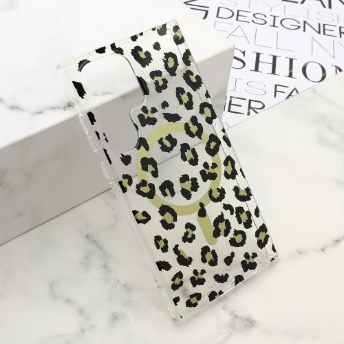 Futrola LEOPARD MagSafe za Samsung S928 Galaxy S24 Ultra 5G crna (MS).