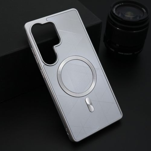 Futrola ZEN SHIELD MagSafe za Samsung S938 Galaxy S25 Ultra 5G srebrna (MS).