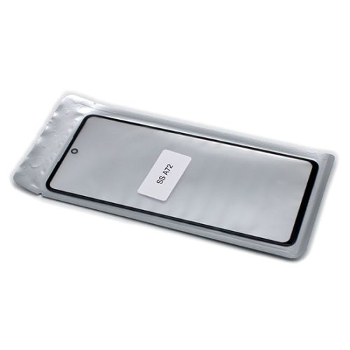 Staklo touchscreen-a za Samsung A725 Galaxy A72 + OCA stiker black (MS).
