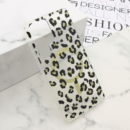 Futrola LEOPARD MagSafe za Samsung S938 Galaxy S25 Ultra 5G crna (MS).
