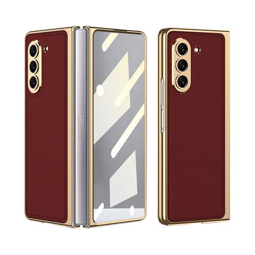 Futrola GOLD LINE za Samsung F946 Galaxy Z Fold 5 5G crvena (GKK case) (MS).