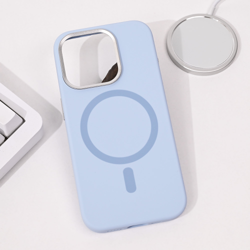 Futrola Magsafe Pure Plus za iPhone 15 Pro 6.1 svetlo plava.