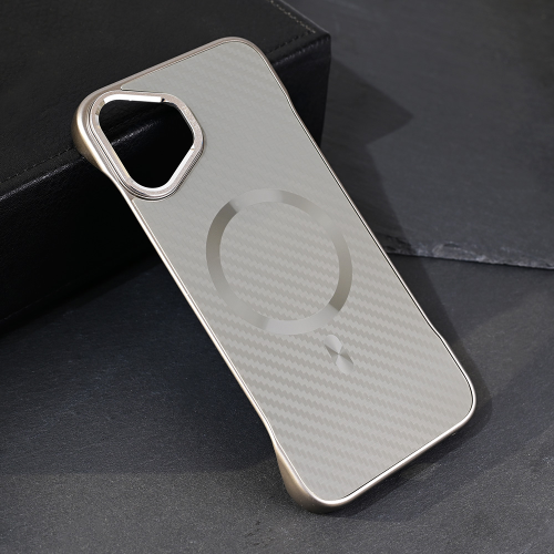 Futrola Magsafe Carbon za iPhone 16 Plus 6.7 siva.