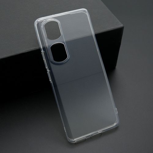 Futrola ultra tanki PROTECT silikon za Huawei Honor 90 Pro 5G providna (bela) (MS).