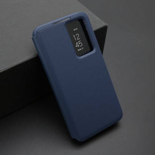 Futrola BI FOLD Smart Window za Samsung Galaxy S22 5G plava (MS).