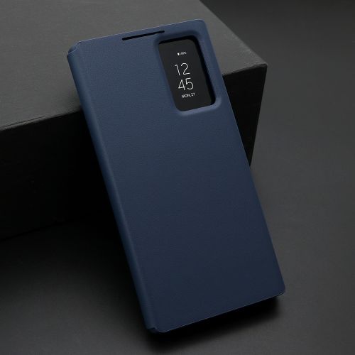 Futrola BI FOLD Smart Window za Samsung S928 Galaxy S24 Ultra 5G plava (MS).