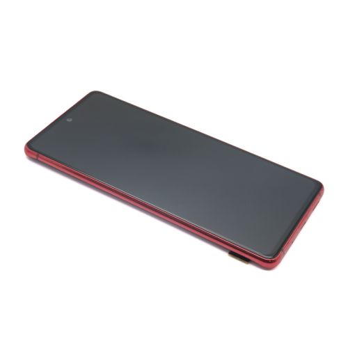 LCD Displej / ekran za Samsung G780 Samsung G780F Galaxy S20 FE + touchscreen + frame red Full ORG EU (MS).