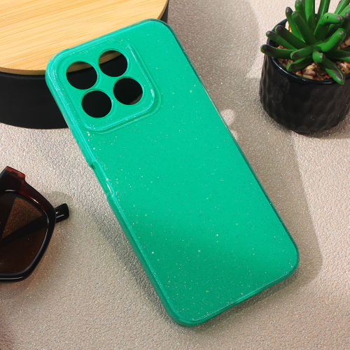 Futrola Sparkle Dust za Huawei Honor X8b zelena.