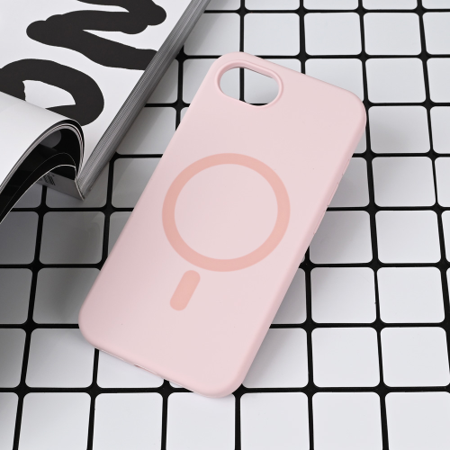 Futrola Magsafe Pure color za iPhone 16e roze.