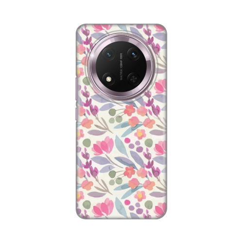 Silikonska futrola print za Huawei Honor Magic 7 lite Watercolor Flowers.
