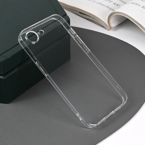 Silikonska futrola Skin za iPhone 16e Transparent.