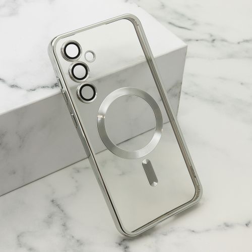 Futrola CAMERA PROTECT MagSafe za Samsung A556 Galaxy A55 5G srebrna (MS).