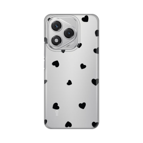 Silikonska futrola print Skin za Huawei Honor 400 Lite Hearts.