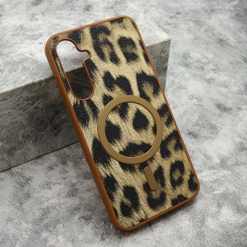 Futrola ROAR STYLE MagSafe za Samsung A556 Galaxy A55 5G zlatna (MS).