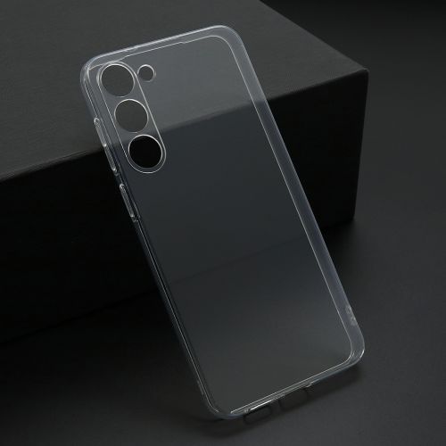 Futrola ultra tanki PROTECT silikon za Samsung S916B Galaxy S23 Plus providna (bela) (MS).