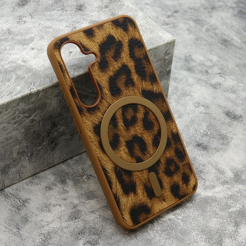 Futrola ROAR STYLE MagSafe za Samsung S921 Galaxy S24 5G braon (MS).