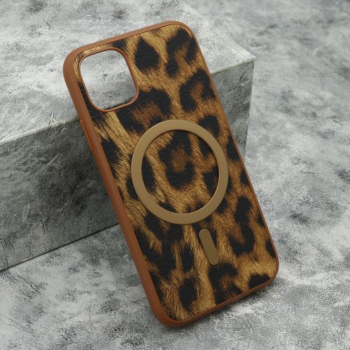 Futrola ROAR STYLE MagSafe za iPhone 11 (6.1) braon (MS).