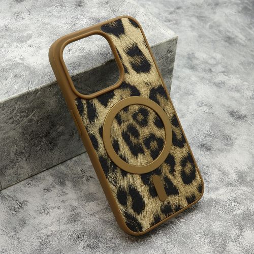 Futrola ROAR STYLE MagSafe za iPhone 15 Pro (6.1) zlatna (MS).