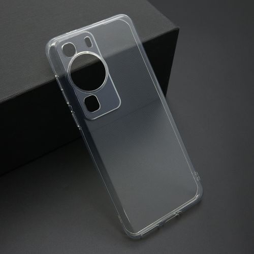 Futrola ultra tanki PROTECT silikon za Huawei P60 Pro providna (bela) (MS).