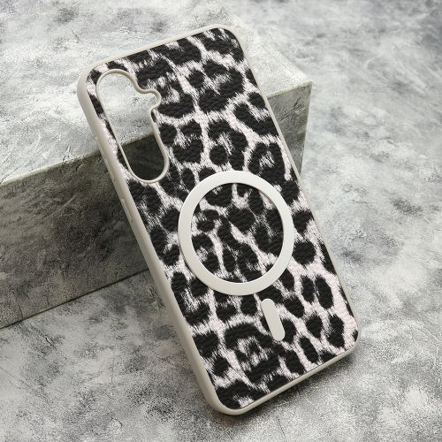 Futrola ROAR STYLE MagSafe za Samsung A556 Galaxy A55 5G bela (MS).