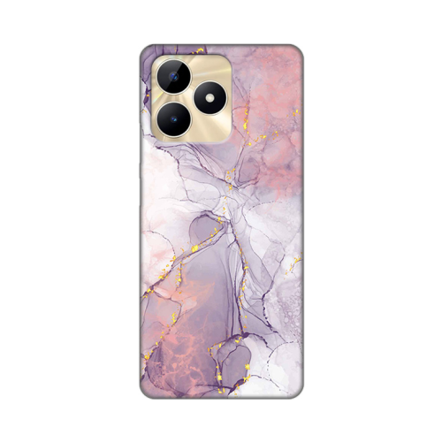 Silikonska futrola print za Realme C53 Pink Marble.