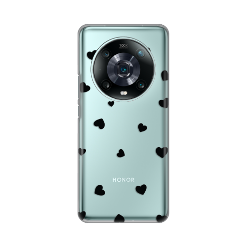 Silikonska futrola print Skin za Huawei Honor Magic 4 Pro Heart.