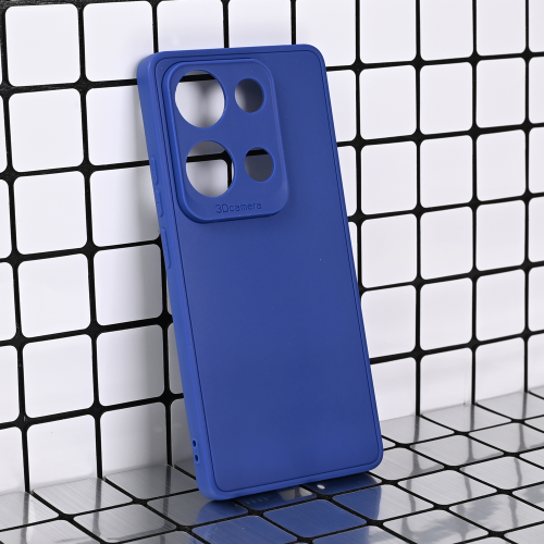 Futrola 3D Camera za Xiaomi Redmi Note 14s tamno plava.