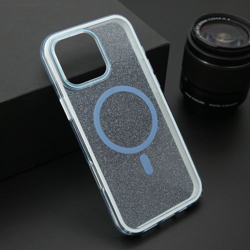 Futrola CRYSTAL MagSafe za iPhone 16 Pro Max (6.9) plava (MS).