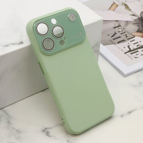 Futrola PASTEL DREAMS za iPhone 15 Pro (6.1) zelena (MS).