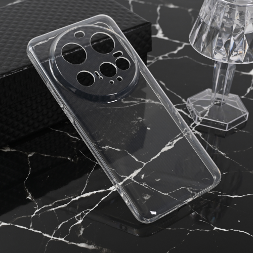 Silikonska futrola Ultra Thin za Xiaomi 15 Ultra Transparent.