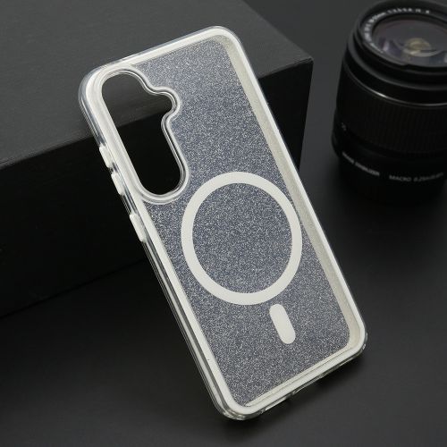 Futrola CRYSTAL MagSafe za Samsung S921 Galaxy S24 5G bela (MS).