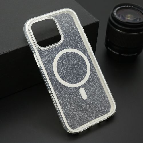 Futrola CRYSTAL MagSafe za iPhone 16 Pro Max (6.9) bela (MS).