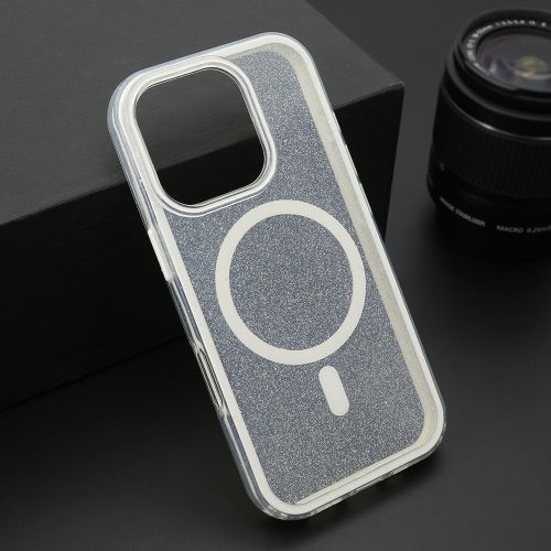 Futrola CRYSTAL MagSafe za iPhone 16 Pro (6.3) bela (MS).